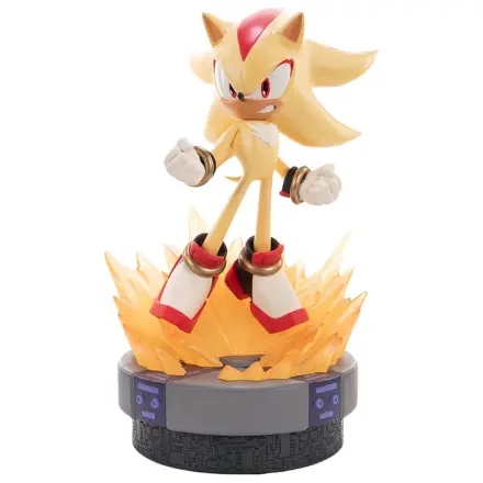Sonic the Hedgehog The Ultimate Life Form Statuie Super Shadow Standard Edition 32 cm poza produsului
