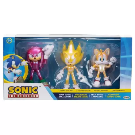 Sonic the Hedgehog Ultimate Team Up pachet 3 figurine 10cm termékfotója