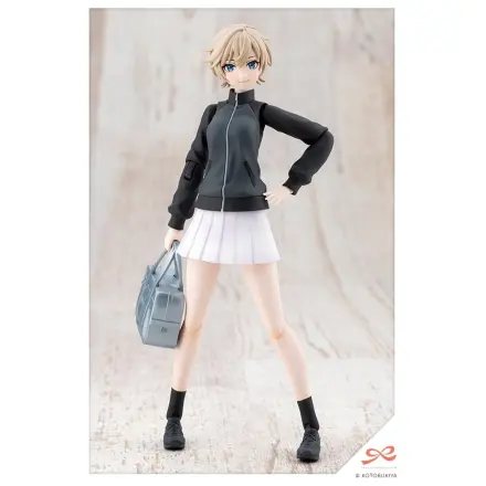 Sousai Shojo Teien Plastic Model Kit 1/10 Rui Saotome Touhou High School Tracksuit Dreaming Style Midnight Onyx 16 cm poza produsului