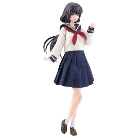 Sousaishojoteien Model de plastic 1/10 Kiru Pla Kuon Yakushiji Touou High School Uniform 16 cm poza produsului