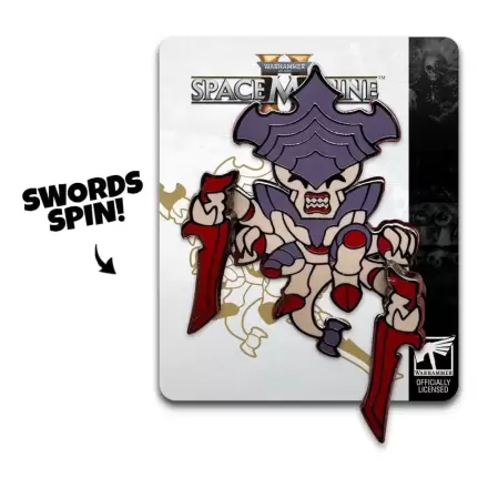 Space Marine 2 insigna Tyranid Warrior 5 cm poza produsului