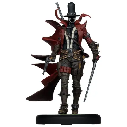 Spawn Negru Alb si Rosu Peste Tot Statuie la Scara 1/10 Gunslinger Spawn de Todd McFarlane 23 cm poza produsului
