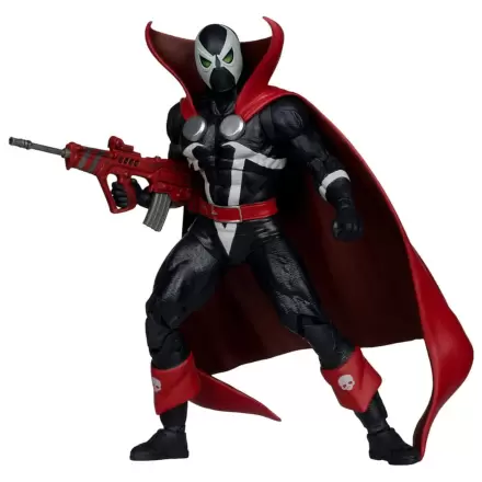 Figurina de actiune Spawn Page Punchers Spawn 1977 Red and Black (Chase) Red Platinum Edition 18 cm poza produsului
