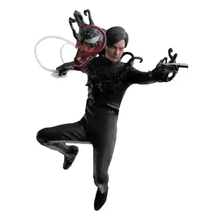 Figurină de acțiune Masterpiece din filmul Spider-Man 3 1/6 Spider-Man (Costum Negru) 30 cm termékfotója