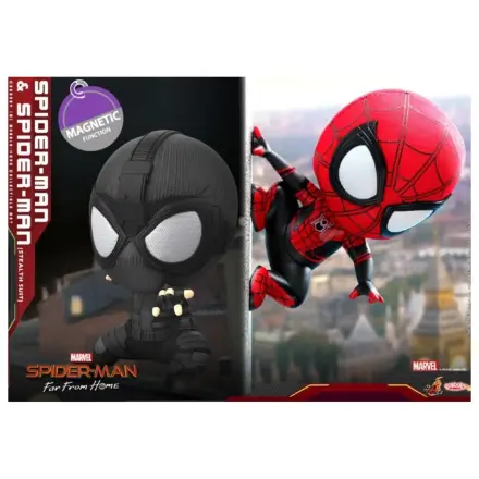 Spider-Man Cosbaby Wave 2 Spider-Man & Spider-Man Stealth Suit poza produsului