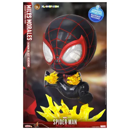 Figura Spider-Man Cosbaby Wave 4 Miles Morales Venom Blast Version poza produsului