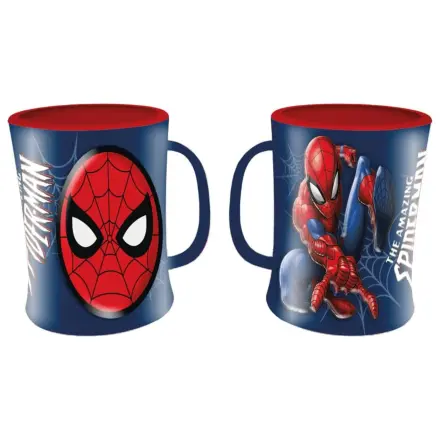 Spider-Man Cana embosata 400ml poza produsului