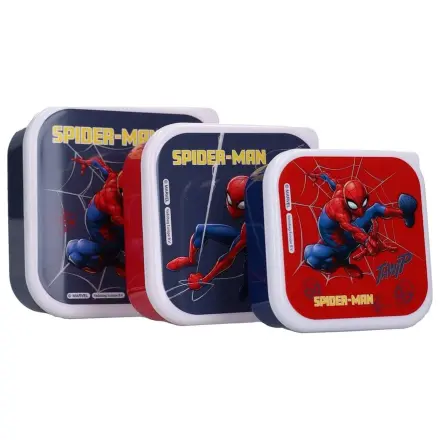 Spider-Man Set cutie pentru gustari Fresh Bites 12 cm poza produsului