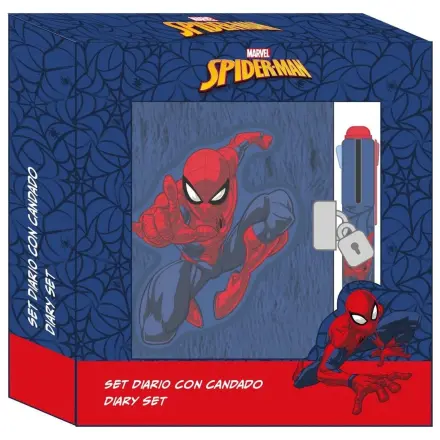 Marvel Spiderman Diary + pix cu 4 culori poza produsului