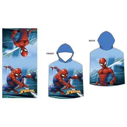 Marvel Spiderman prosop tip poncho din microfibra poza produsului