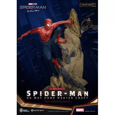 Spider-Man: No Way Home Master Craft Statuie Friendly Neighborhood Spider-Man 36 cm poza produsului