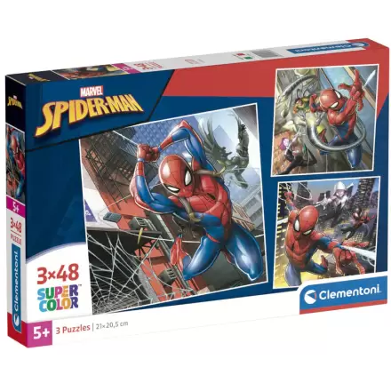 Marvel Spiderman puzzle 3x48 piese termékfotója