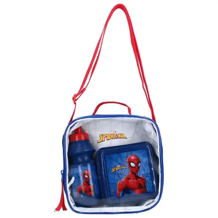 Spider-Man Lunch Bag Set Squeeze the day poza produsului