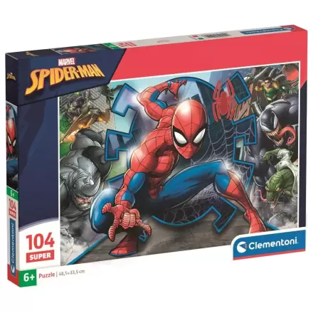 Marvel Spiderman super puzzle 104 piese poza produsului