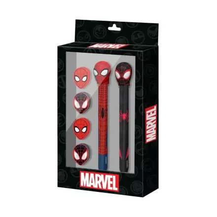 Marvel Spiderman Pen + Creion + Set 4 radiere pack termékfotója