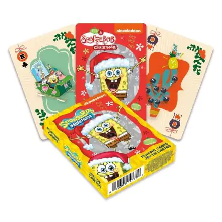 SpongeBob Playing Cards Holidays poza produsului