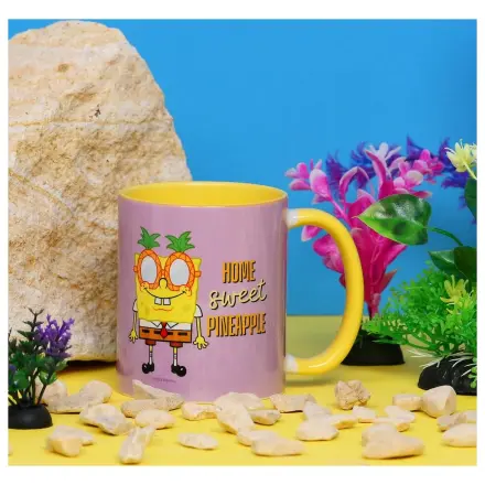 SpongeBob Home Sweet Pineapple Cană interioară colorată 325 ml poza produsului
