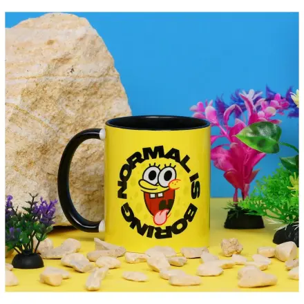 SpongeBob Normal is Boring Cana cu interior colorat 325 ml poza produsului