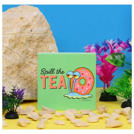 SpongeBob Spill The Tea Suport pahare ceramic patrat poza produsului