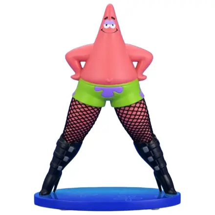 SpongeBob SquarePants Goofy Goober Rock Art Figure Patrick Star in Fishnets 15 cm poza produsului