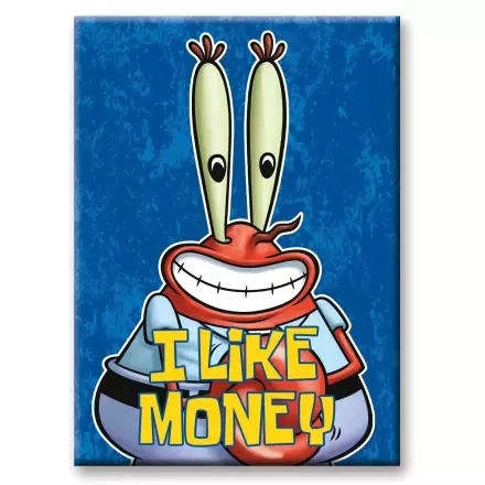 SPONGEBOB SQUAREPANTS I Like Money Magnet 6.3x8.9 cm Magnet poza produsului