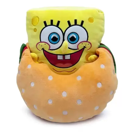 SpongeBob SquarePants figurină de pluș Krabby Patty 22 cm termékfotója