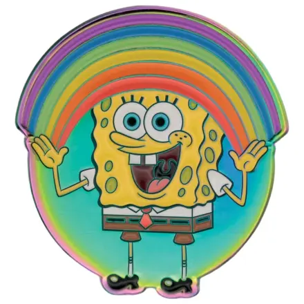 Spongebob Squarepants Pin Badge Rainbow Limited Edition poza produsului