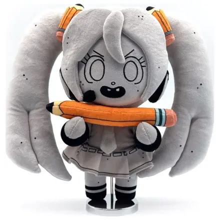 SpongeBob SquarePants x Hatsune Miku Figurină de pluș DoodleBob Miku 22 cm poza produsului