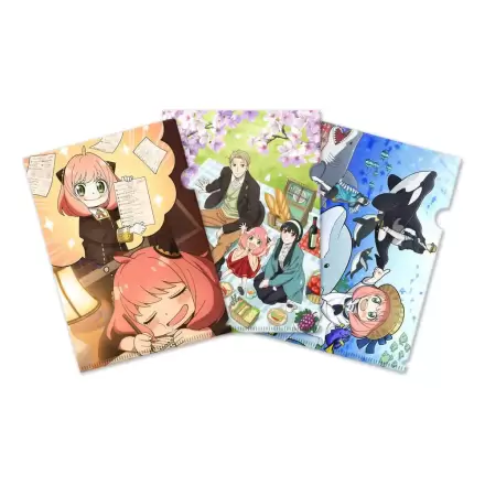 Spy x Family Set de 3 Clearfile-uri termékfotója