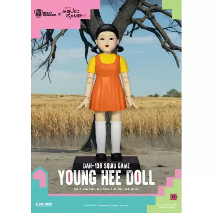 Figurină de acțiune Squid Game cu sunet Păpușă Young Hee 30 cm termékfotója