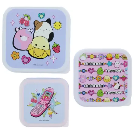 Squishmallows Cutii pentru gustari Pachet de 3 bucati poza produsului