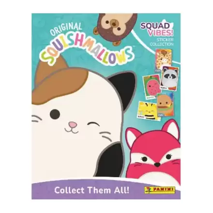 Squishmallows: Album Colecție Autocolante Squad Vibes *Versiune Germană* termékfotója