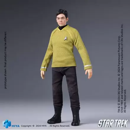 Star Trek 2009 Exquisite Super Series Figurina de acțiune 1/12 Sulu 16 cm termékfotója