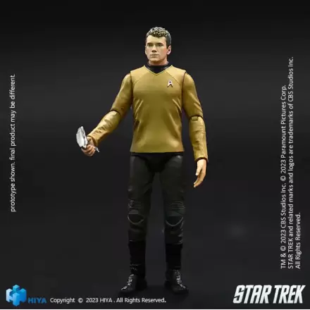 Star Trek Figurina Mini de Acțiune Exquisită 1/18 Star Trek 2009 Chekov 10 cm termékfotója