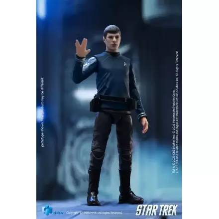 Figurină mini de acțiune Star Trek Exquisite 1/18 Star Trek 2009 Spock 10 cm termékfotója