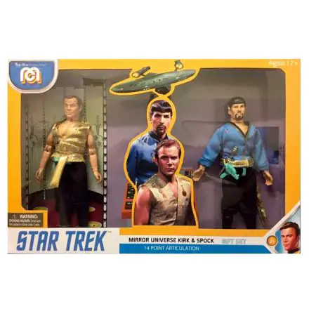 Figurine de acțiune Star Trek 2-Pack Mirror Universe Spock & Kirk 20 cm termékfotója