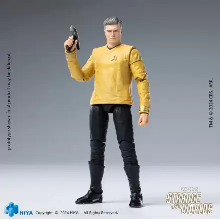 Star Trek Strange New Worlds Exquisite Mini Series figurină de acțiune 1/18 Pike 11 cm termékfotója