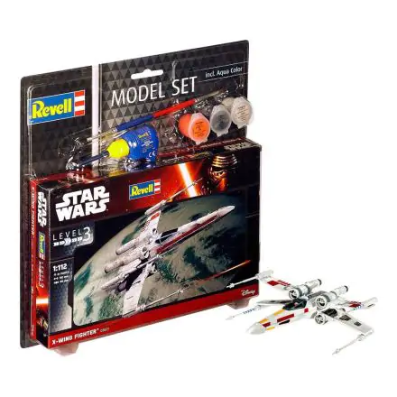 Star Wars Model Kit 1/112 Set Model Avion de Luptă X-Wing 11 cm termékfotója