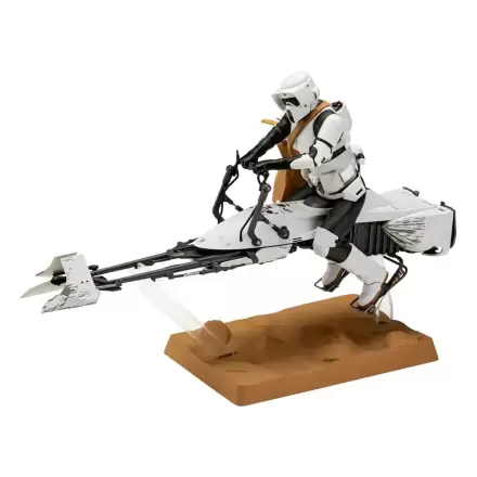 Star Wars Model Kit 1/12 Motocicletă Speeder 26 cm termékfotója