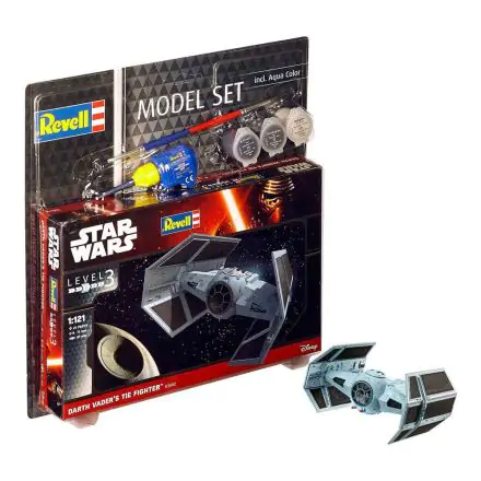 Star Wars Model Kit Set model 1/121 Darth Vader's TIE Fighter 7 cm poza produsului