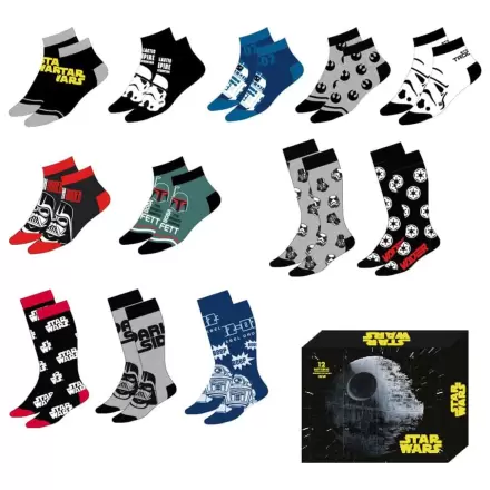 Star Wars Ciorapi Pachet de 12 38-45 poza produsului