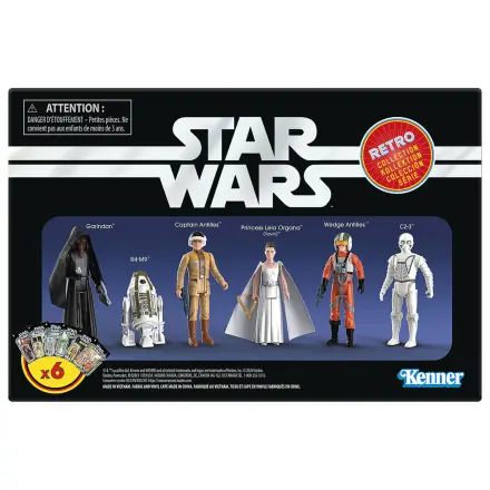 Star Wars: A New Hope Retro Collection set 6 figurine 9,5cm poza produsului