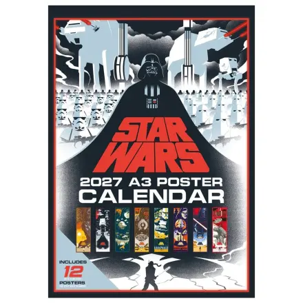 Star Wars Calendar A3 Poster 2027 poza produsului