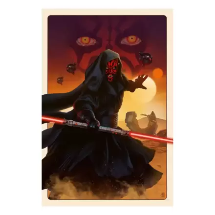 Star Wars Art Print Darth Maul: The Phantom Menace 41 x 61 cm - neînrămat termékfotója