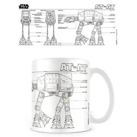 Star Wars AT-AT Sketch cană termékfotója