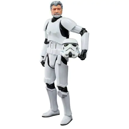 Star Wars Black Series Figura de actiune 2021 George Lucas (in Stormtrooper Disguise) 15 cm poza produsului