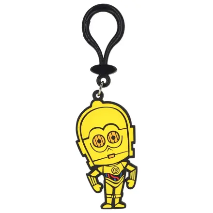 Star Wars Soft Touch PVC Clipsa de geanta C-3PO poza produsului