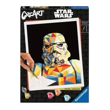 Star Wars CreArt Set Pictură după Numere Stormtrooper 24 x 30 cm termékfotója