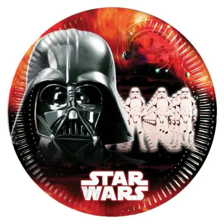 Star Wars Dark Side Farfurii de Hârtie 8 buc 23 cm poza produsului