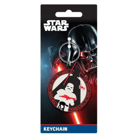 Breloc din cauciuc Star Wars Darth Vader & Storm Trooper 6 cm poza produsului